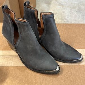 Jeffery Campbell slate grey boots